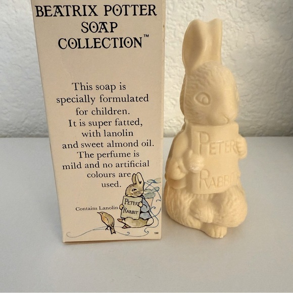 1984 VTG Gund X Belly Button Plush Bunny & Peter Rabbit Soap~Crabtree & Evelyn - Picture 11 of 13